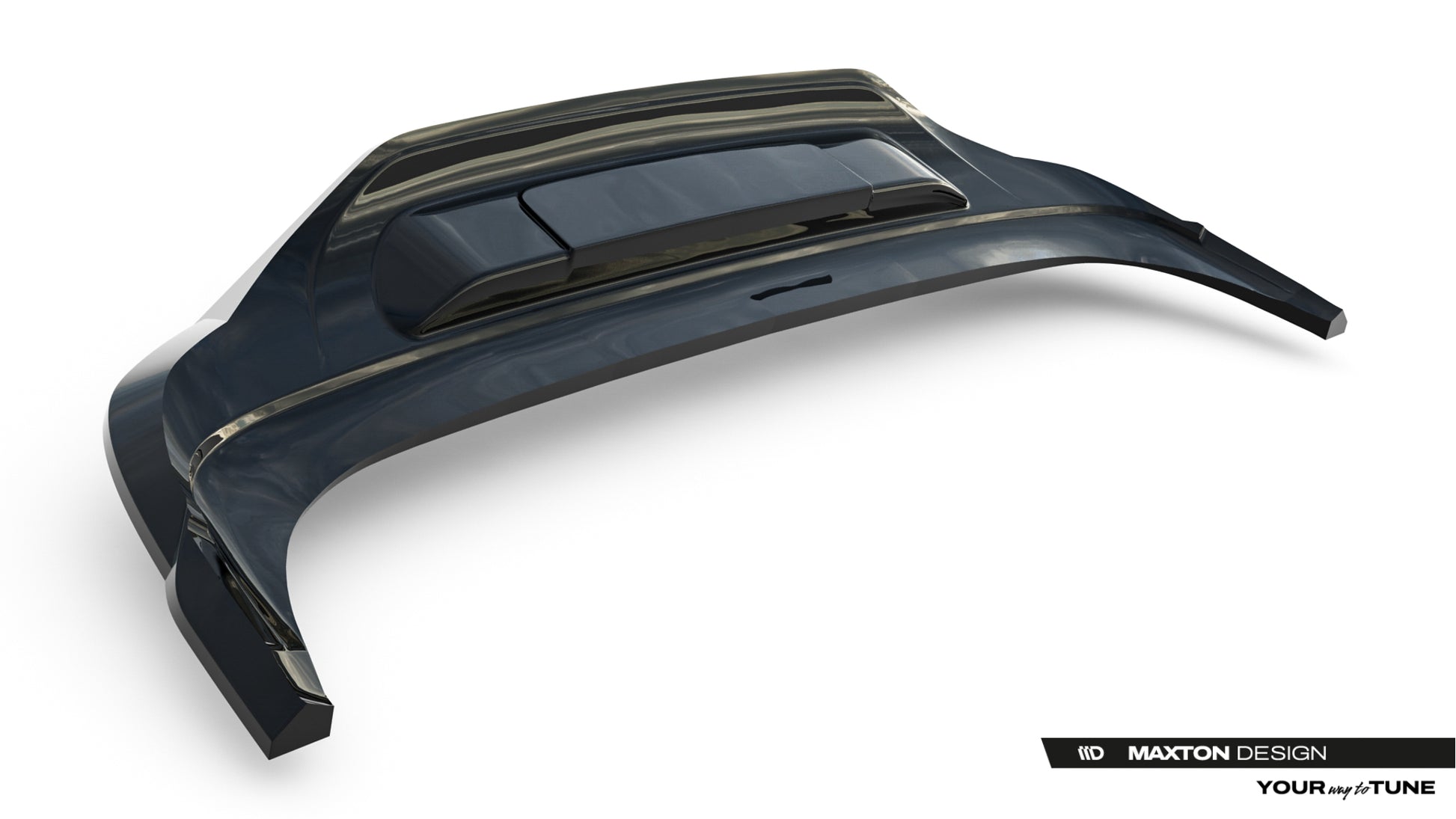 Rear Splitter (with vertical bars) Volkswagen Tiguan R-Line Mk3