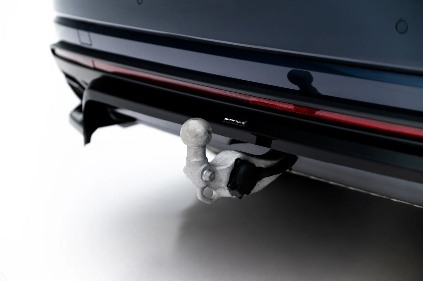 Rear Splitter (with vertical bars) Volkswagen Touareg Elegance Mk3 Facelift