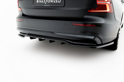 Rear Splitter (with vertical bars) Volvo S60/V60 R-Design Mk3