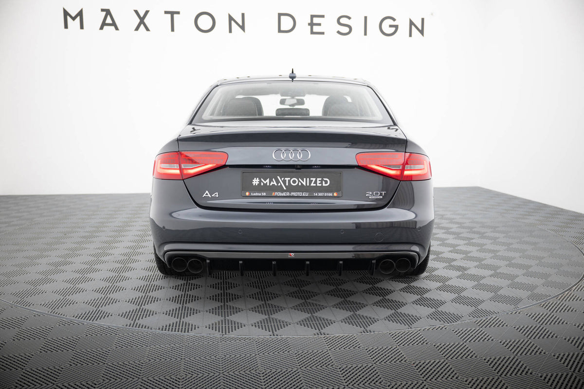 Rear Valance Audi A4 B8 Facelift (Version with dual exhausts on both sides)
