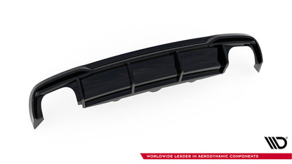 Rear Valance Audi A5 Coupe 8T Facelift (Version with dual exhausts on both sides)
