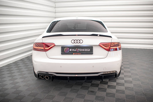 Rear Valance Audi A5 Coupe 8T Facelift (Version with dual exhausts on one side)