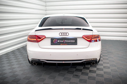Rear Valance Audi A5 Sportback 8T Facelift (Version with single exhausts on both sides)