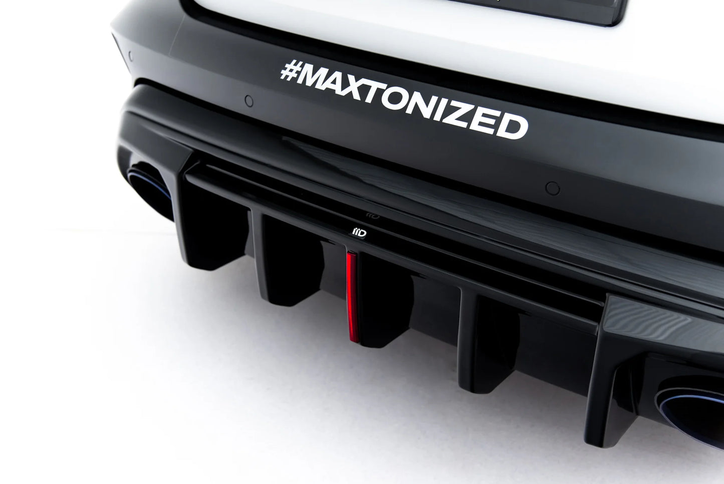 Rear Valance Audi RS3 Sedan 8Y Facelift (Version with original reflector)