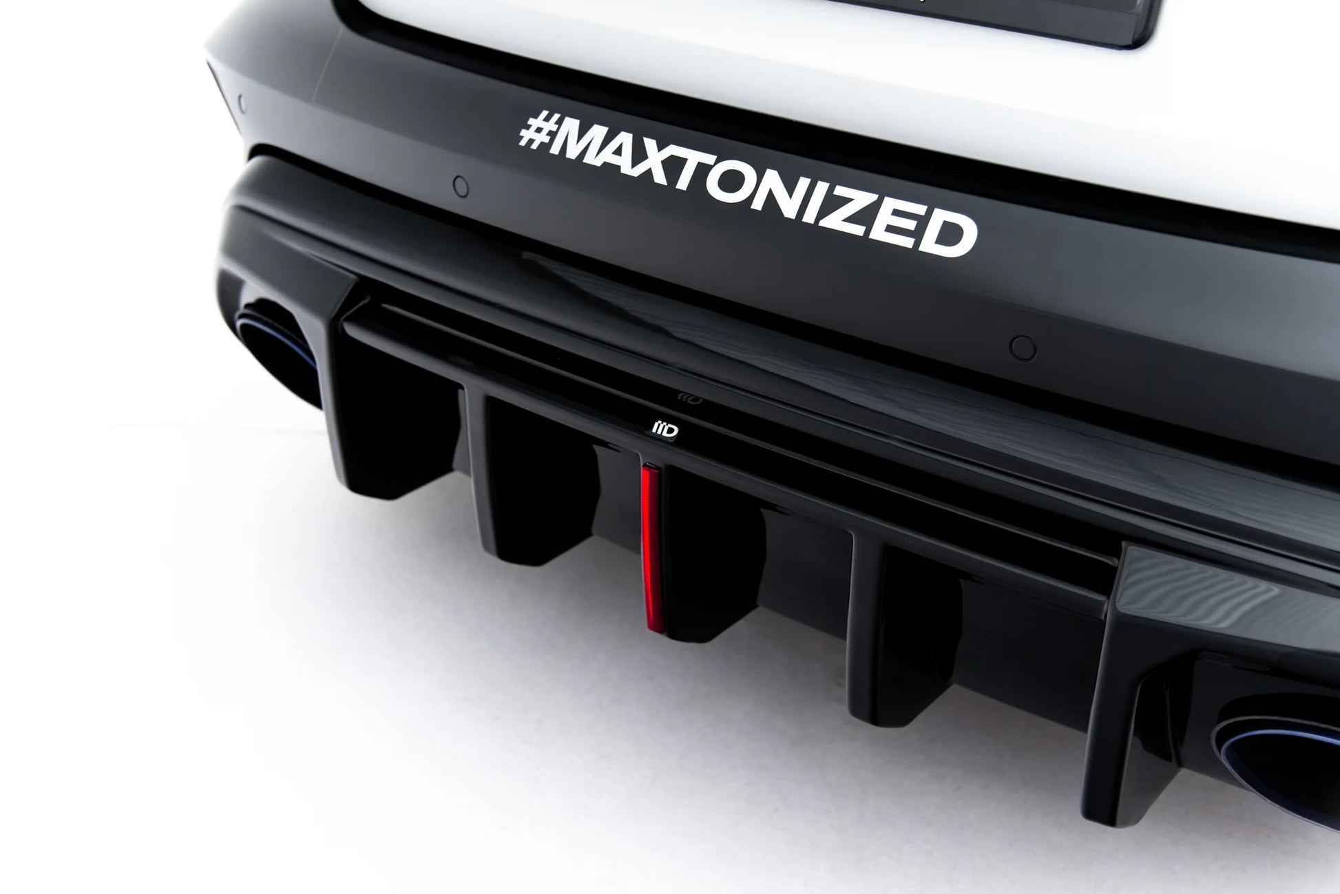 Rear Valance Audi RS3 Sedan 8Y Facelift (Version with original reflector)