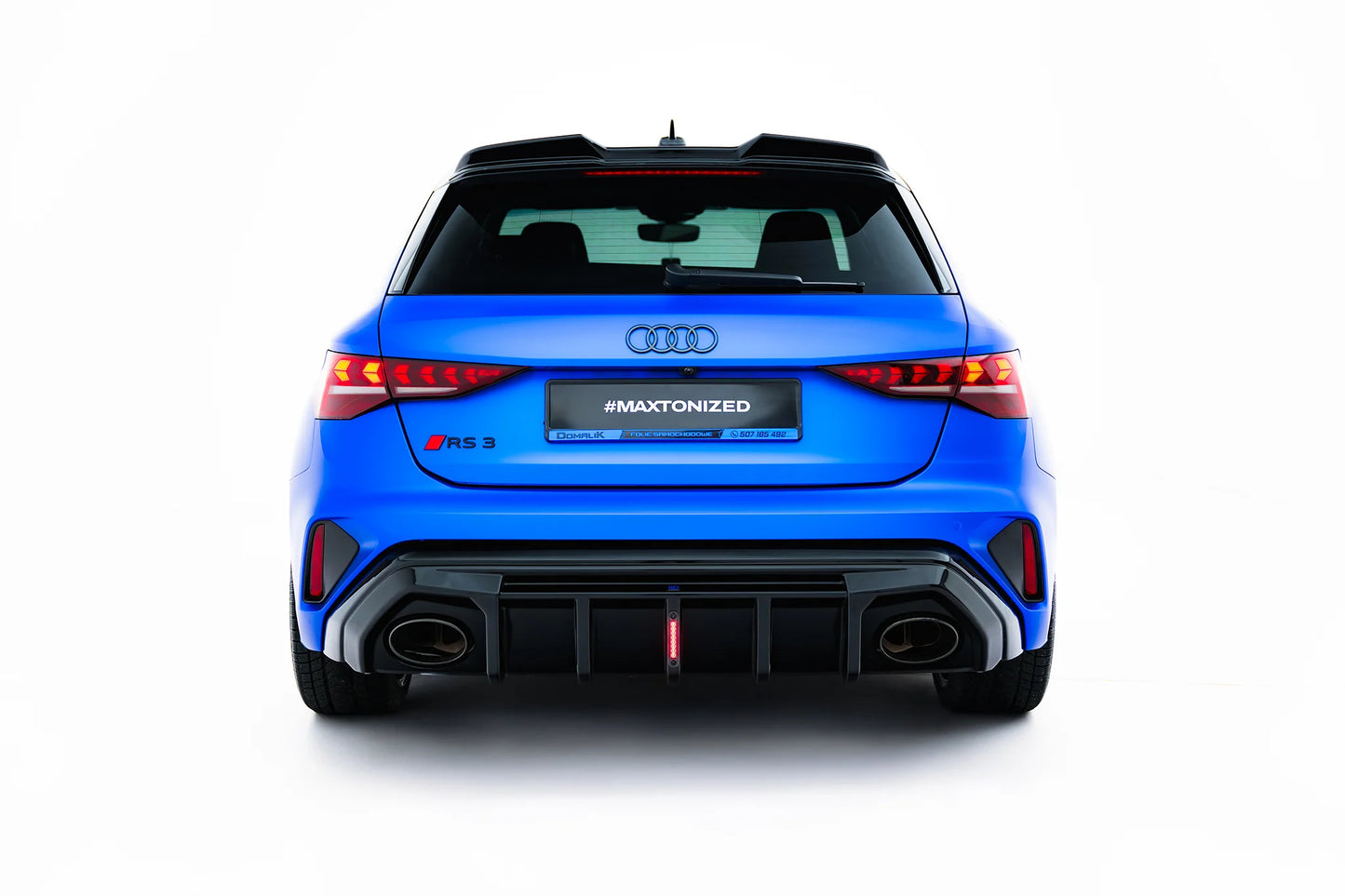 Rear Valance Audi RS3 Sportback 8Y Facelift (Version with LED light)