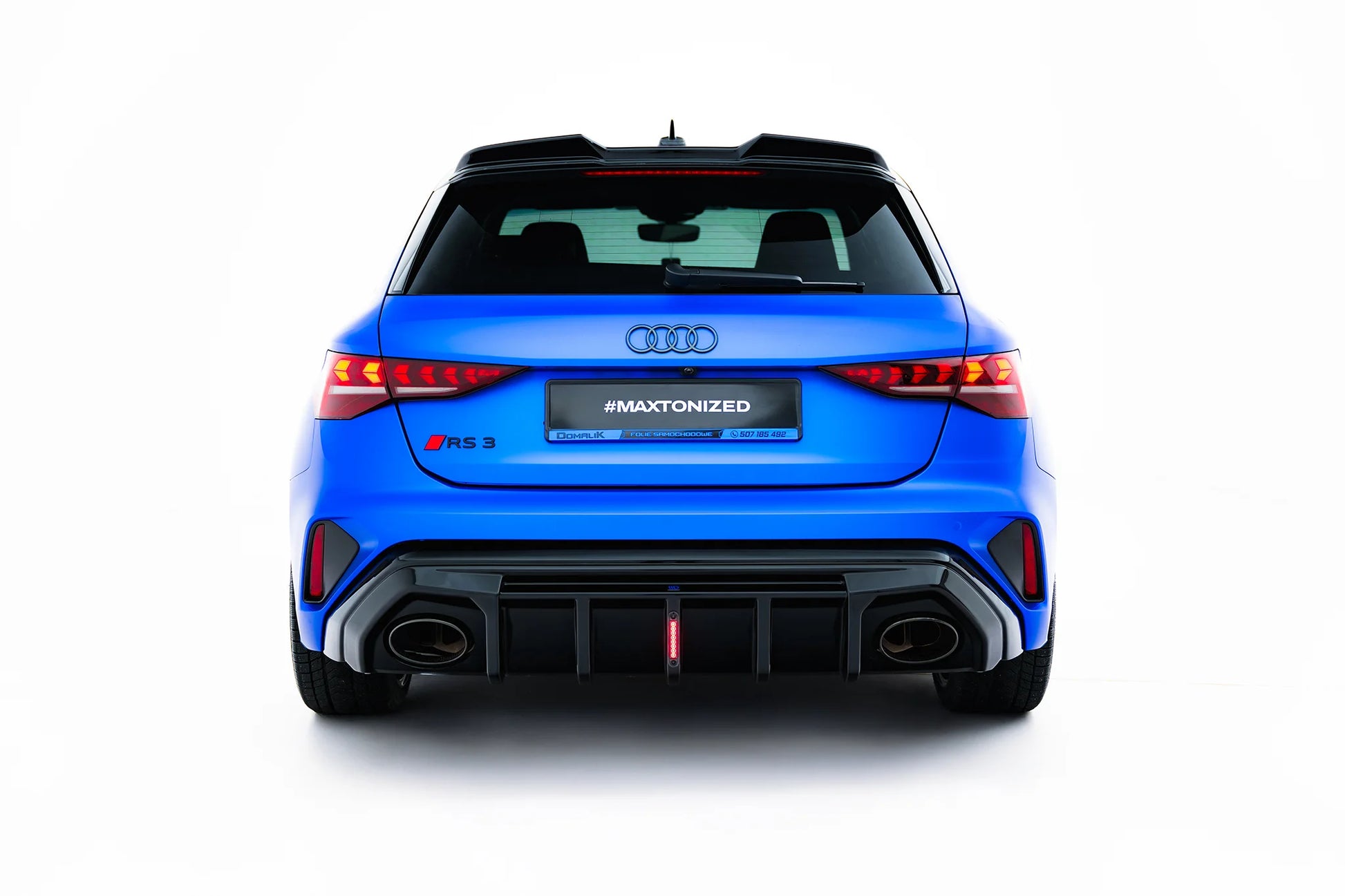 Rear Valance Audi RS3 Sportback 8Y Facelift (Version with LED light)