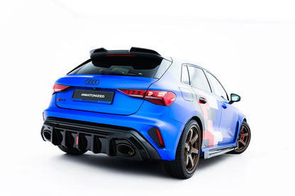 Rear Valance Audi RS3 Sportback 8Y Facelift (Version with LED light)