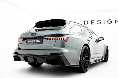 Rear Valance Audi RS6 C8 / C8 Facelift  (Version with towbar)