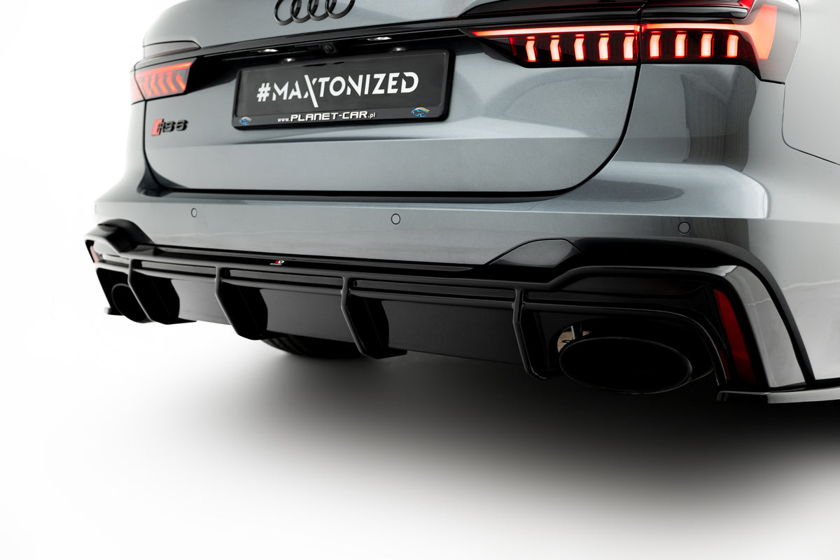 Rear Valance Audi RS6 C8 / C8 Facelift  (Version with towbar)