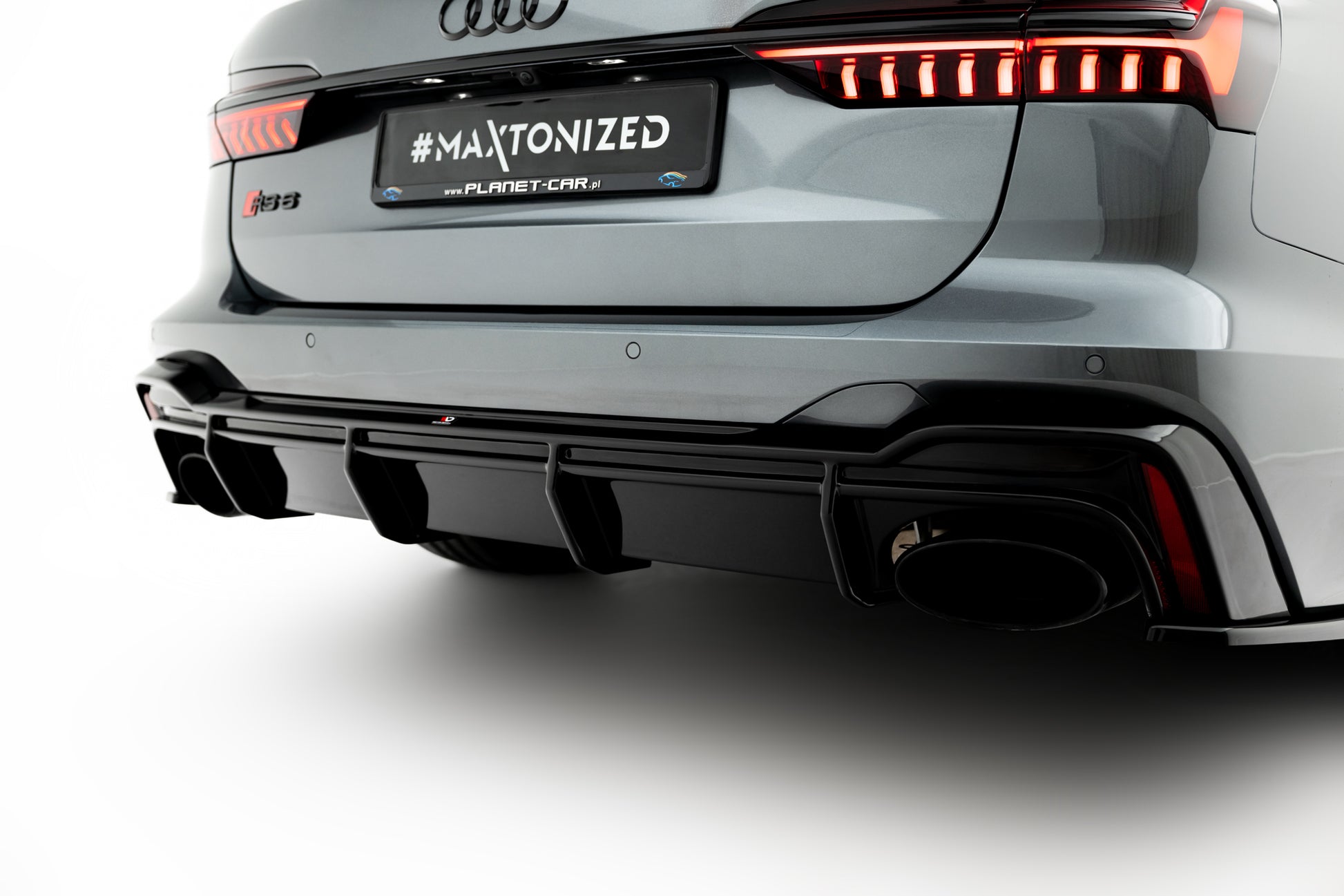 Rear Valance Audi RS6 C8 / C8 Facelift  (Version with towbar)