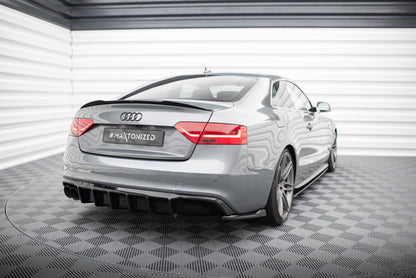Rear Valance Audi S5 / A5 S-Line 8T Facelift (Single side dual exhaust version)