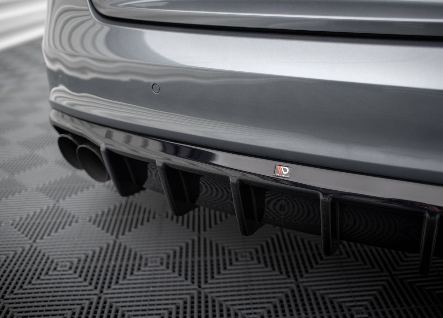 Rear Valance Audi S5 / A5 S-Line 8T Facelift (Single side dual exhaust version)