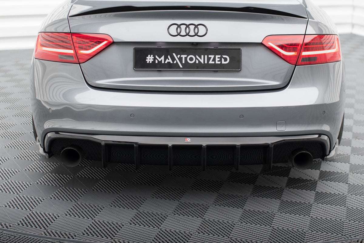 Rear Valance Audi S5 / A5 S-Line 8T Facelift (Version with single exhausts on both sides)