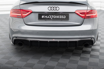 Rear Valance Audi S5 / A5 S-Line 8T Facelift (Version with single exhausts on both sides)