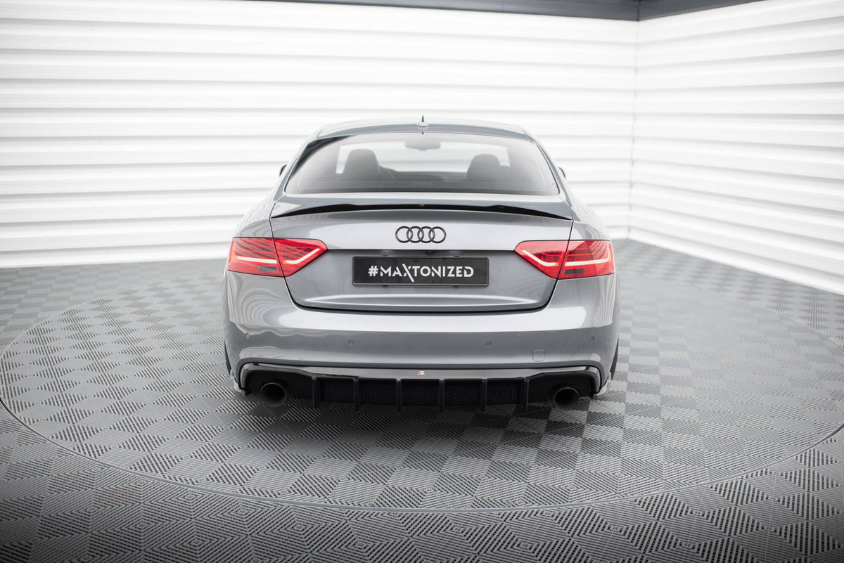 Rear Valance Audi S5 / A5 S-Line 8T Facelift (Version with single exhausts on both sides)