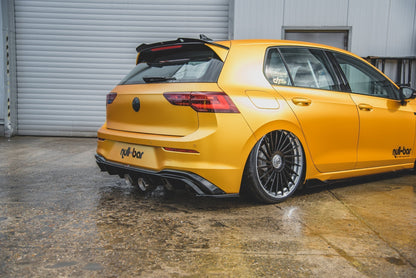 Rear Valance (R32 LOOK) with Exhaust Volkswagen Golf Hatchback Mk8 / Mk8 Facelift