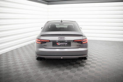 Rear Valance V.1 Audi A4 S-line B9 (Version with dual exhaust tips on one side)