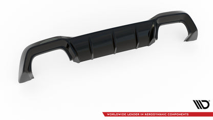 Rear Valance V.1 Volkswagen Golf R Hatchback Mk8 Facelift
