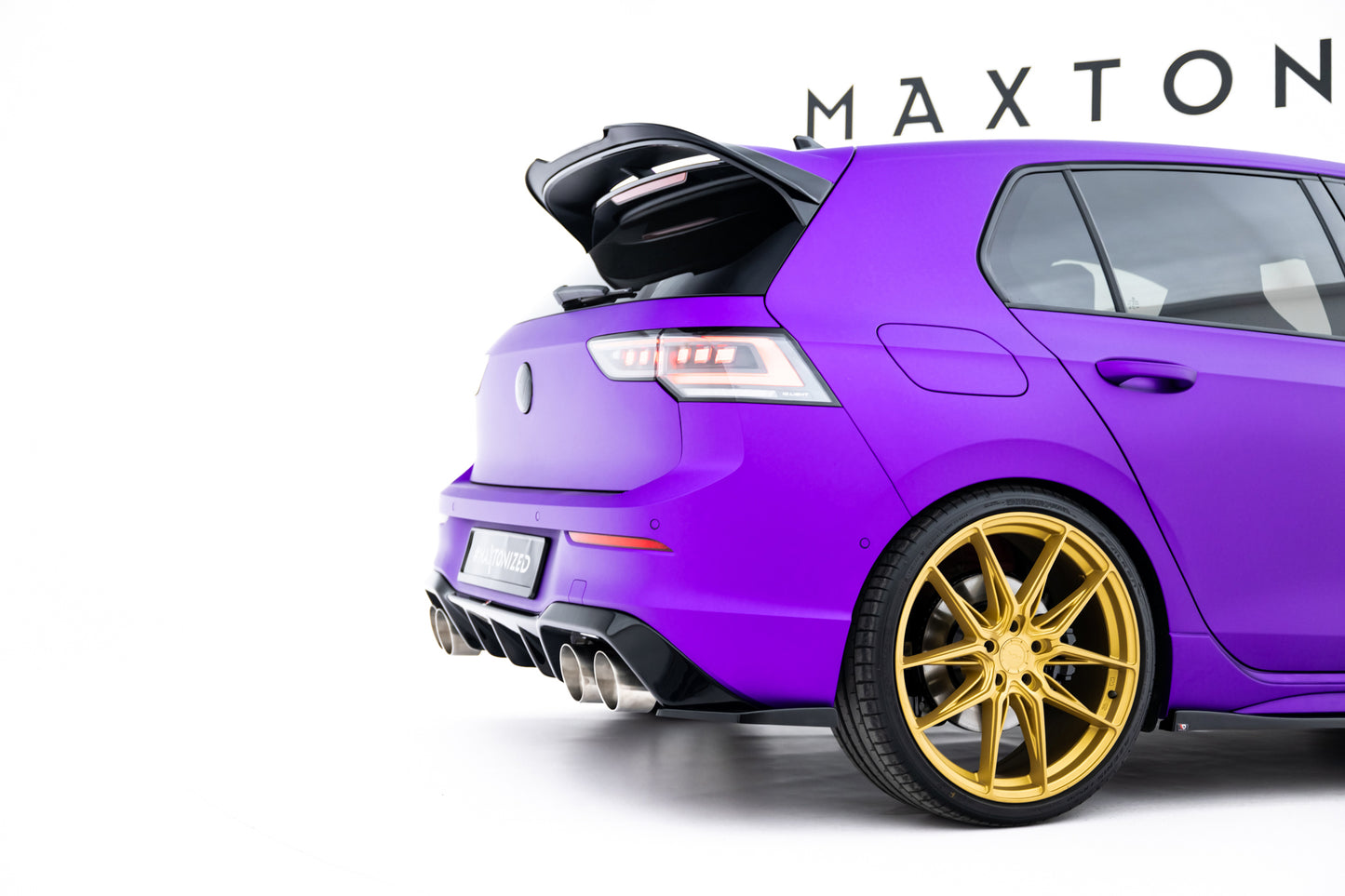 Rear Valance V.1 Volkswagen Golf R Hatchback Mk8 Facelift