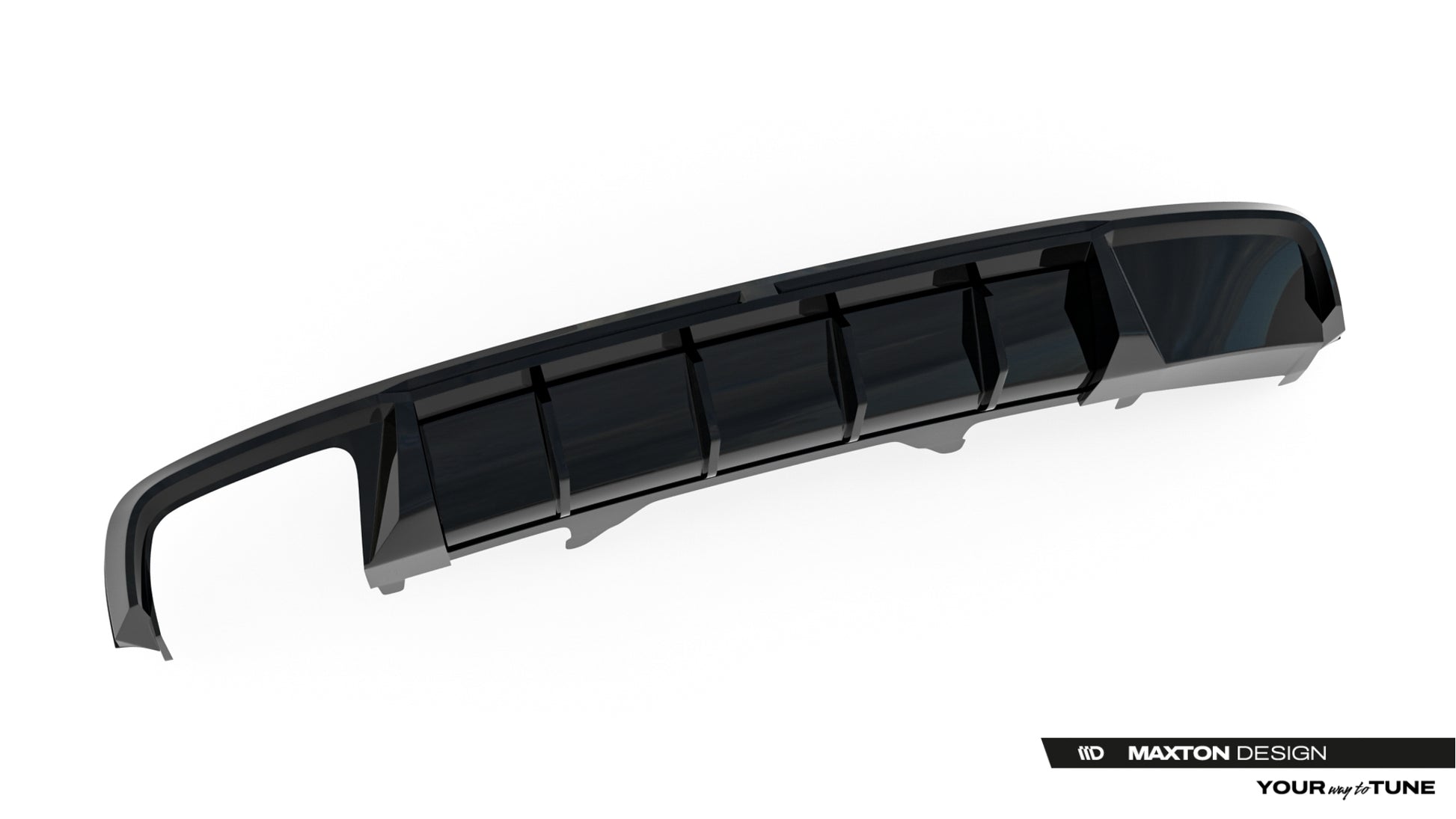 Rear Valance V.2 Audi A4 S-Line Sedan / Avant B9