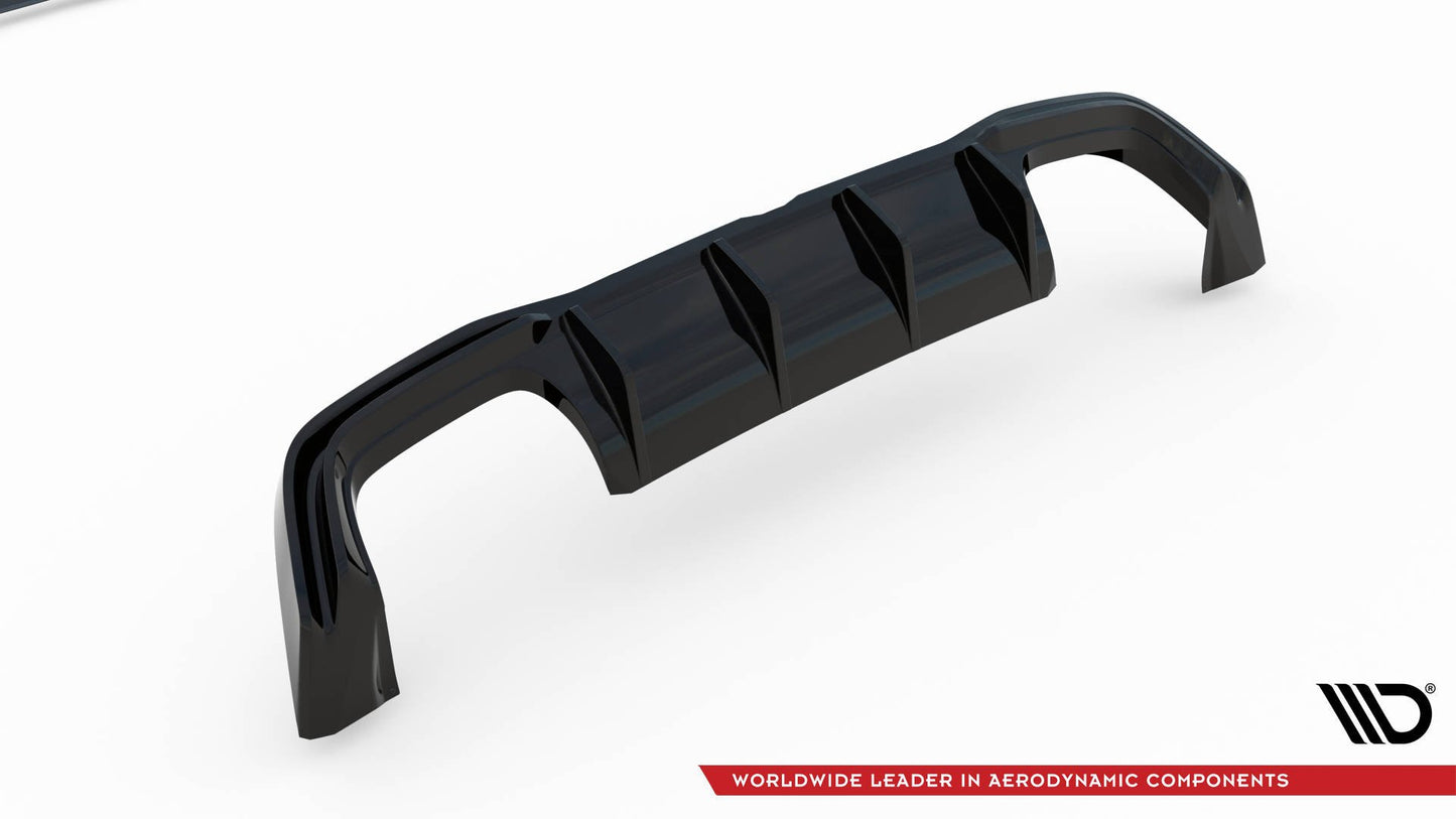 Rear Valance V.2 Volkswagen Golf R Hatchback Mk8 Facelift