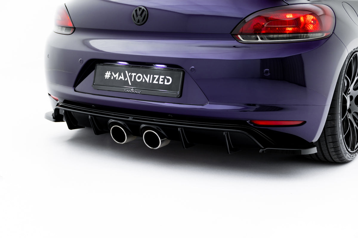 Rear Valance V.2 Volkswagen Scirocco Mk3 (R32 Exhaust)