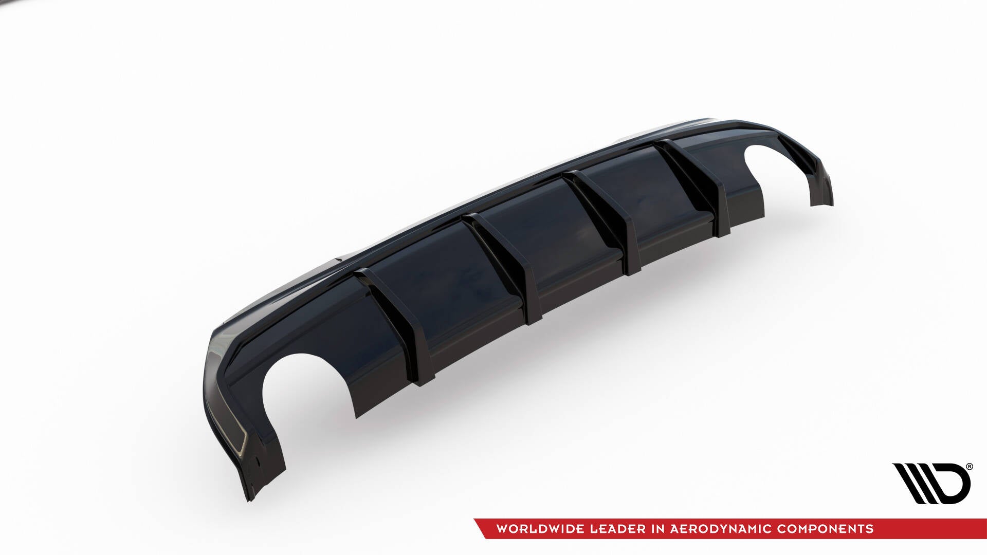 Rear Valance V.3 BMW 1 F40 M-Pack/ M135i / 128ti (Version with single exhausts on two sides)