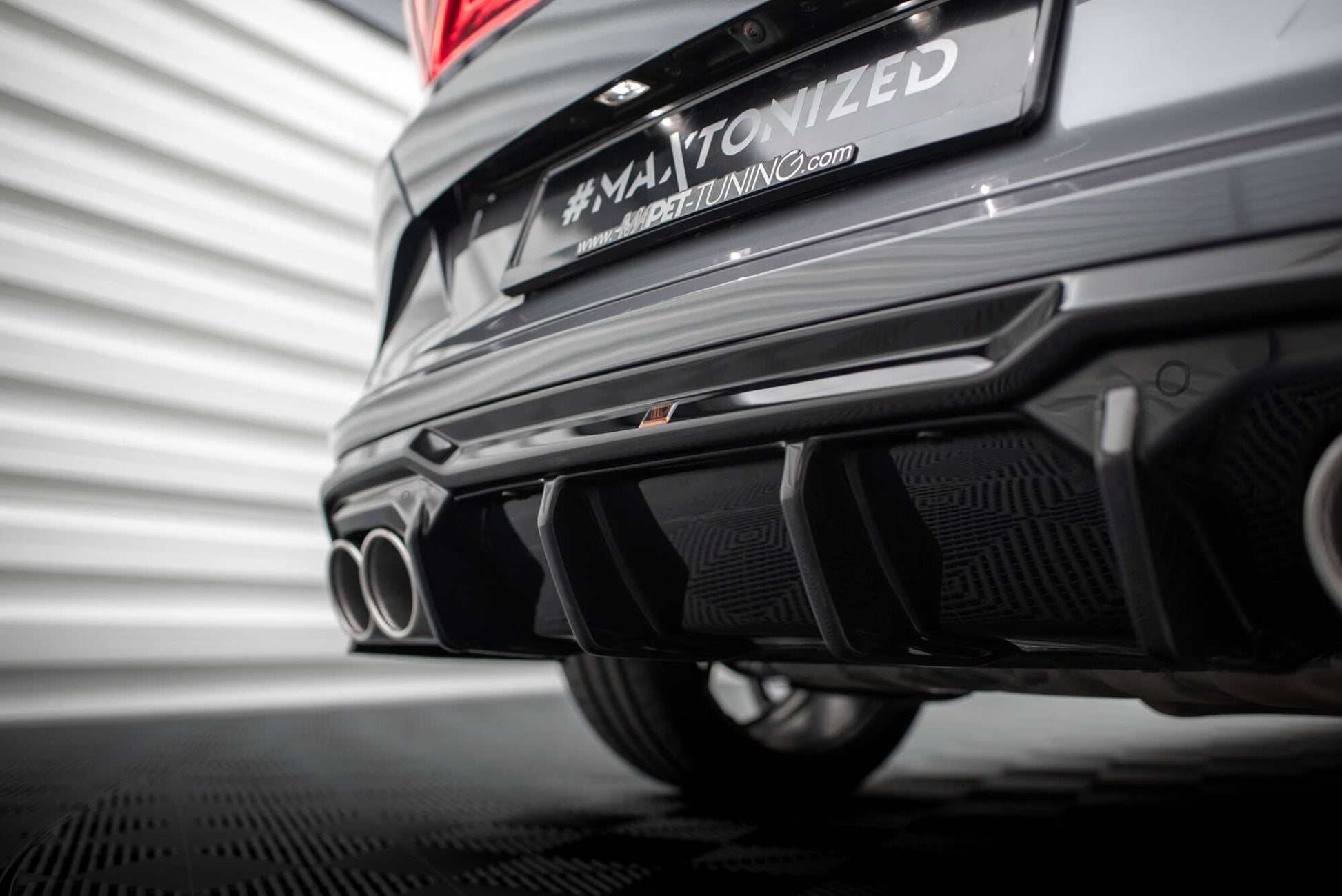 Rear Valance V.3 + Exhaust Ends Imitation Cupra Formentor Mk1 Facelift