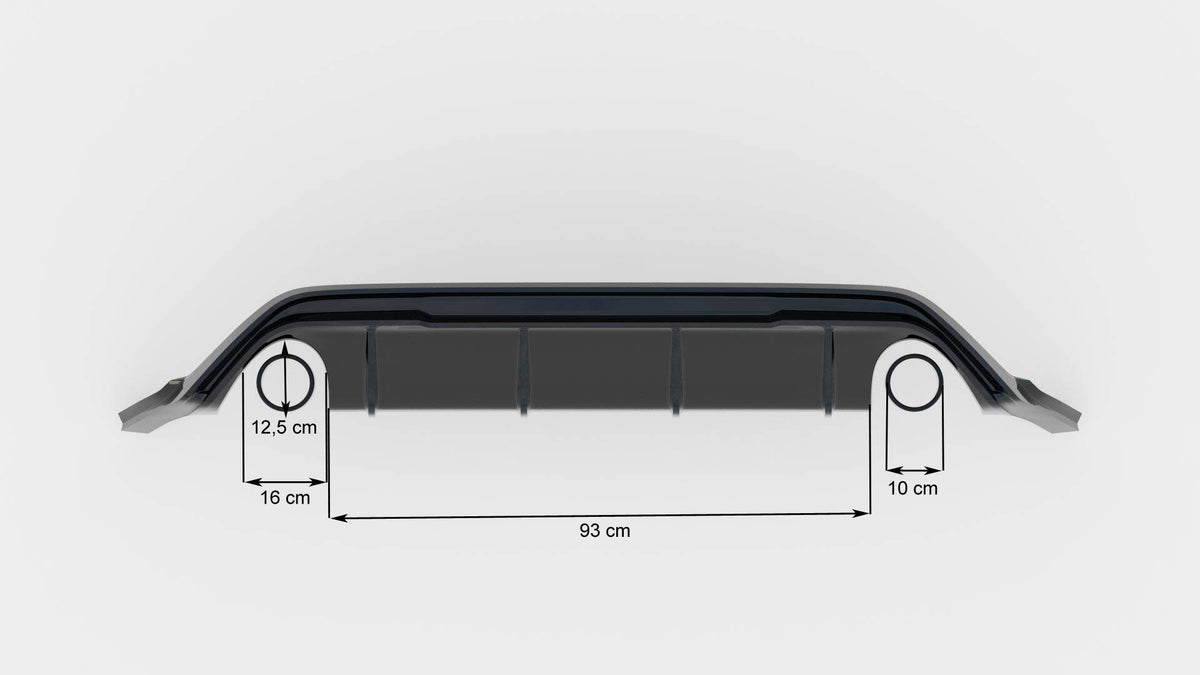 Rear Valance V.3 Ford Focus Hatchback ST Mk4