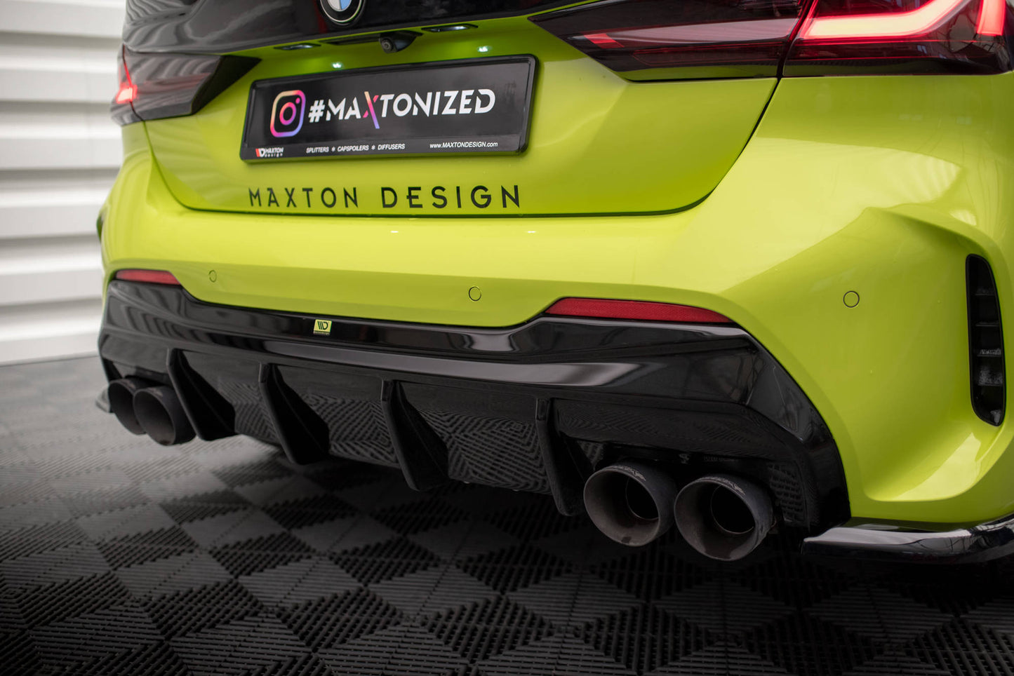 Rear Valance V.3 + Milltek Sport Exhaust BMW M135i F40