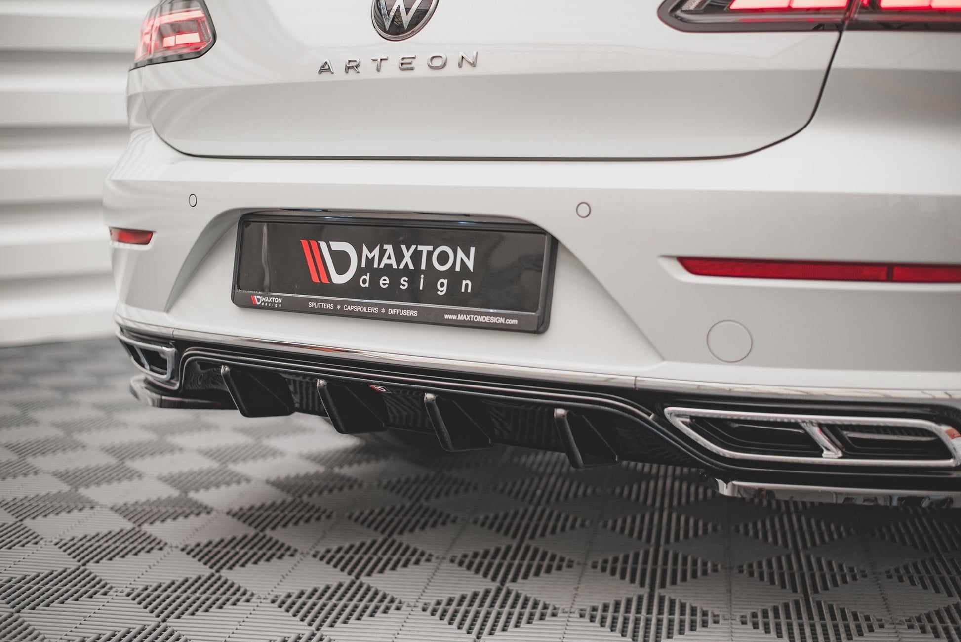 Rear Valance Volkswagen Arteon R-Line Sedan / Shooting Brake Mk1 Facelift