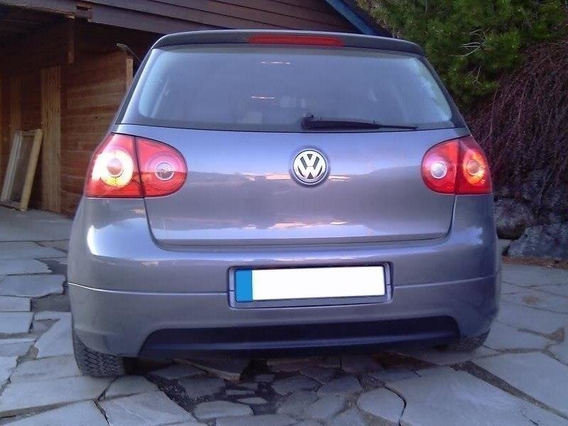 Rear Valance Volkswagen Golf GTI Edition 30 Mk5  (without exhaust hole, for standard exhaust)
