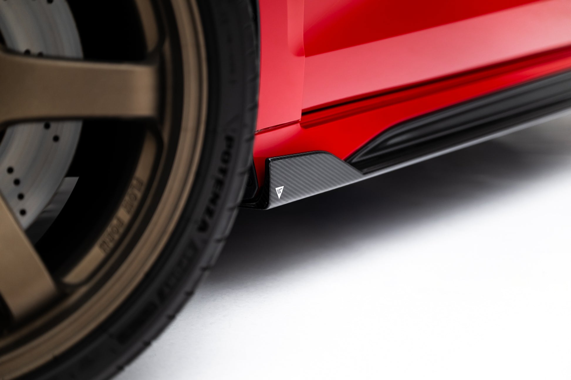 Set of Prepreg Carbon Fiber Side Skirts Audi RS3 Sedan 8Y Facelift