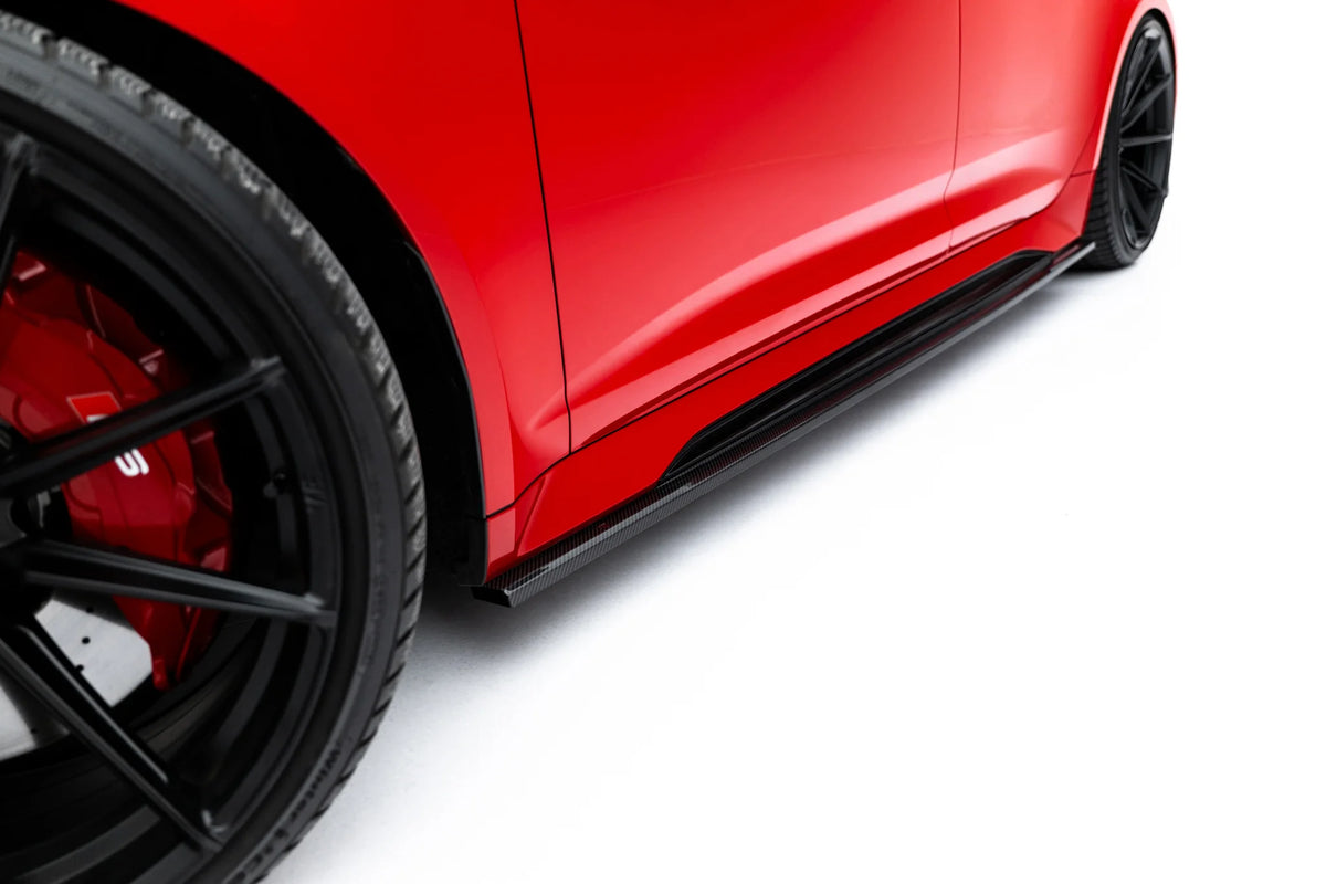 Set of Prepreg Carbon Fiber Splitters Audi RS6 C8 / C8 Facelift