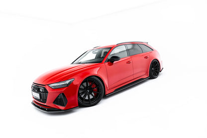 Set of Prepreg Carbon Fiber Splitters Audi RS6 C8 / C8 Facelift