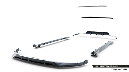 Set of Prepreg Carbon Fiber Splitters Audi RSQ8 Mk1 Facelift
