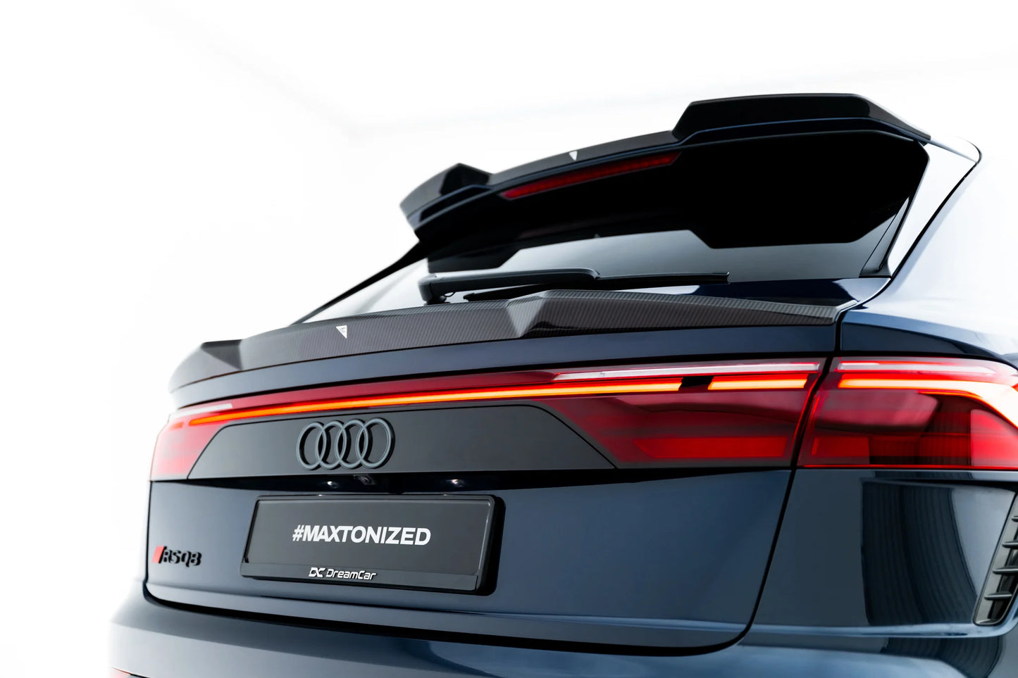 Set of Prepreg Carbon Fiber Splitters Audi RSQ8 Mk1 Facelift
