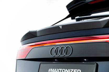 Set of Prepreg Carbon Fiber Splitters Audi RSQ8 Mk1 Facelift