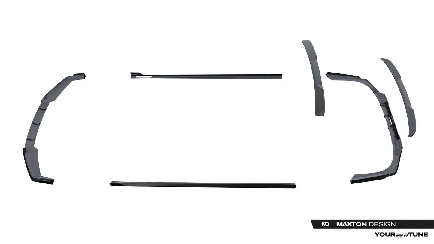 Set of Prepreg Carbon Fiber Splitters BMW 7 / i7 M-Pack G70