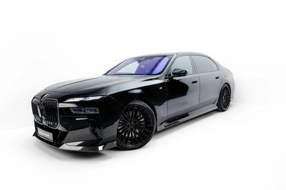 Set of Prepreg Carbon Fiber Splitters BMW 7 i7 M-Pack G70
