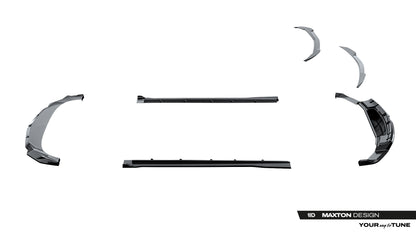 Set of Prepreg Carbon Fiber Splitters Lamborghini Urus Mk1