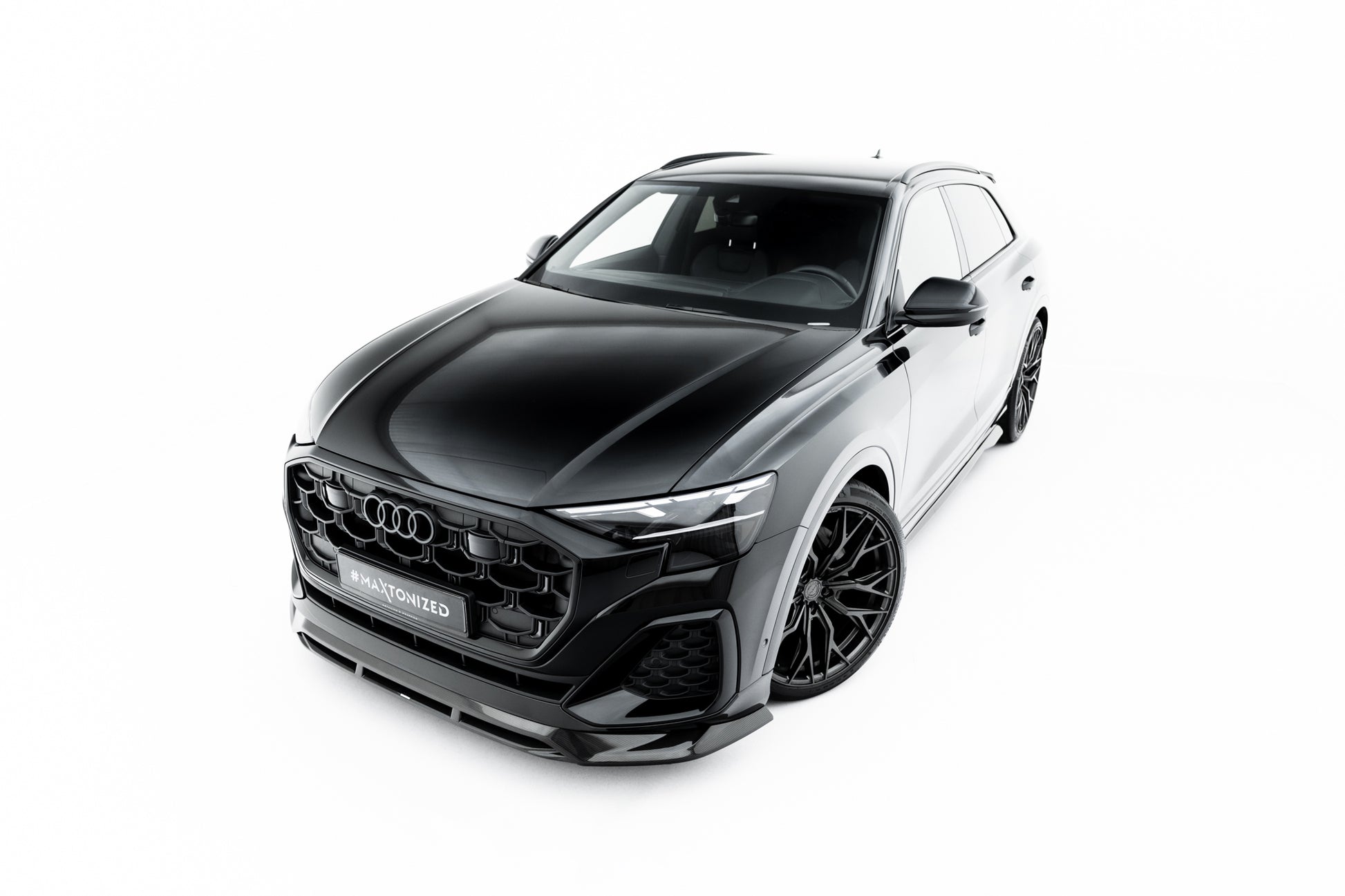 Set of Prepreg Carbon Splitters Audi Q8 S-Line Mk1 Facelift