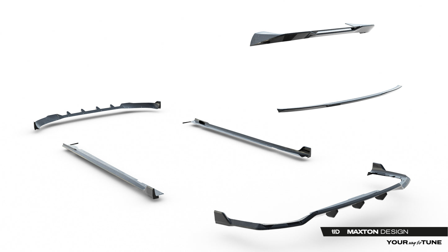 Set of Prepreg Carbon Splitters BMW X7 M-Pack G07