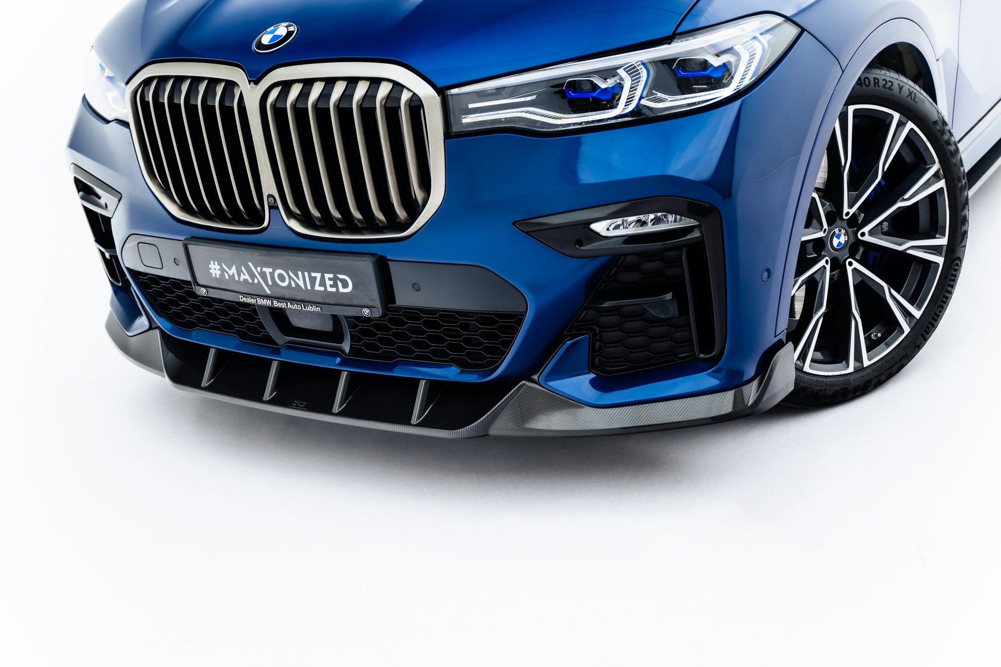 Set of Prepreg Carbon Splitters BMW X7 M-Pack G07