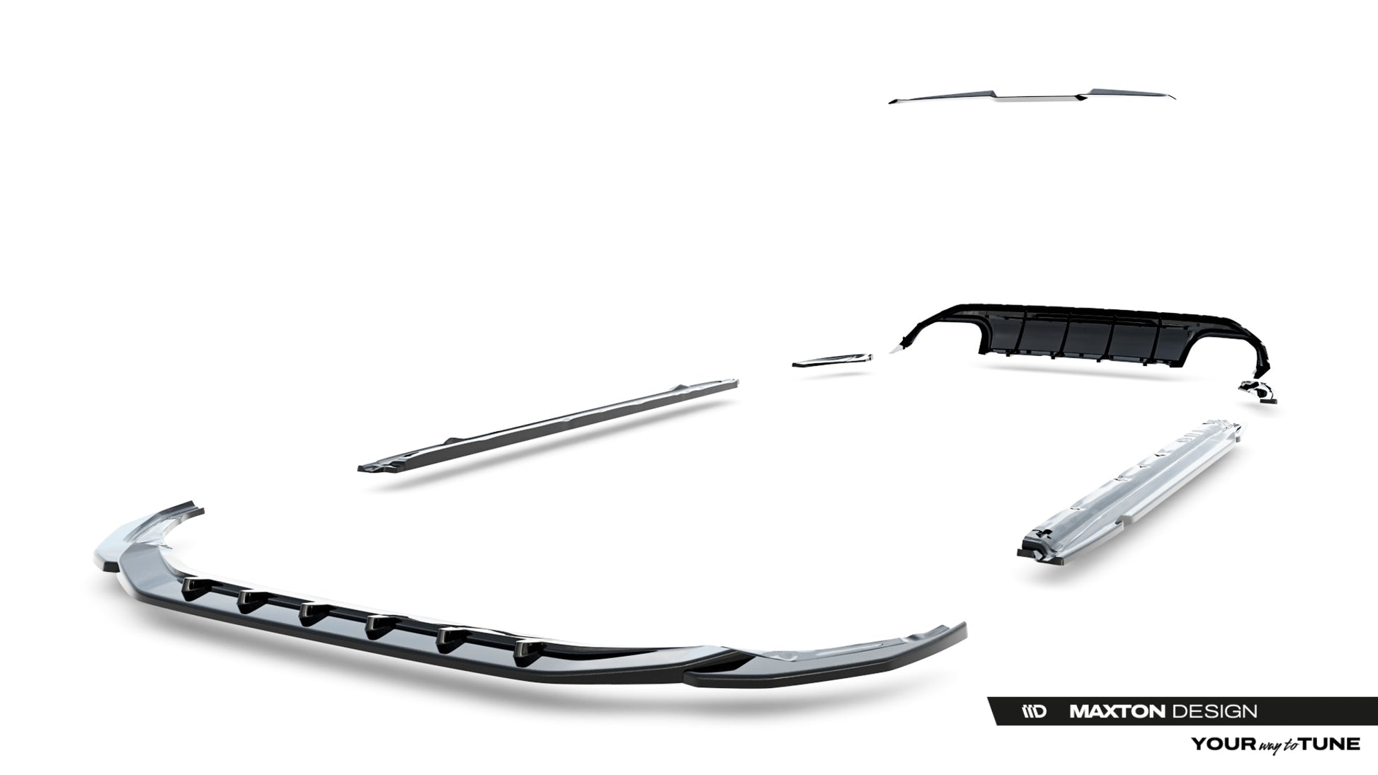 Set of Splitters  Audi A3 S-Line Sportback 8Y