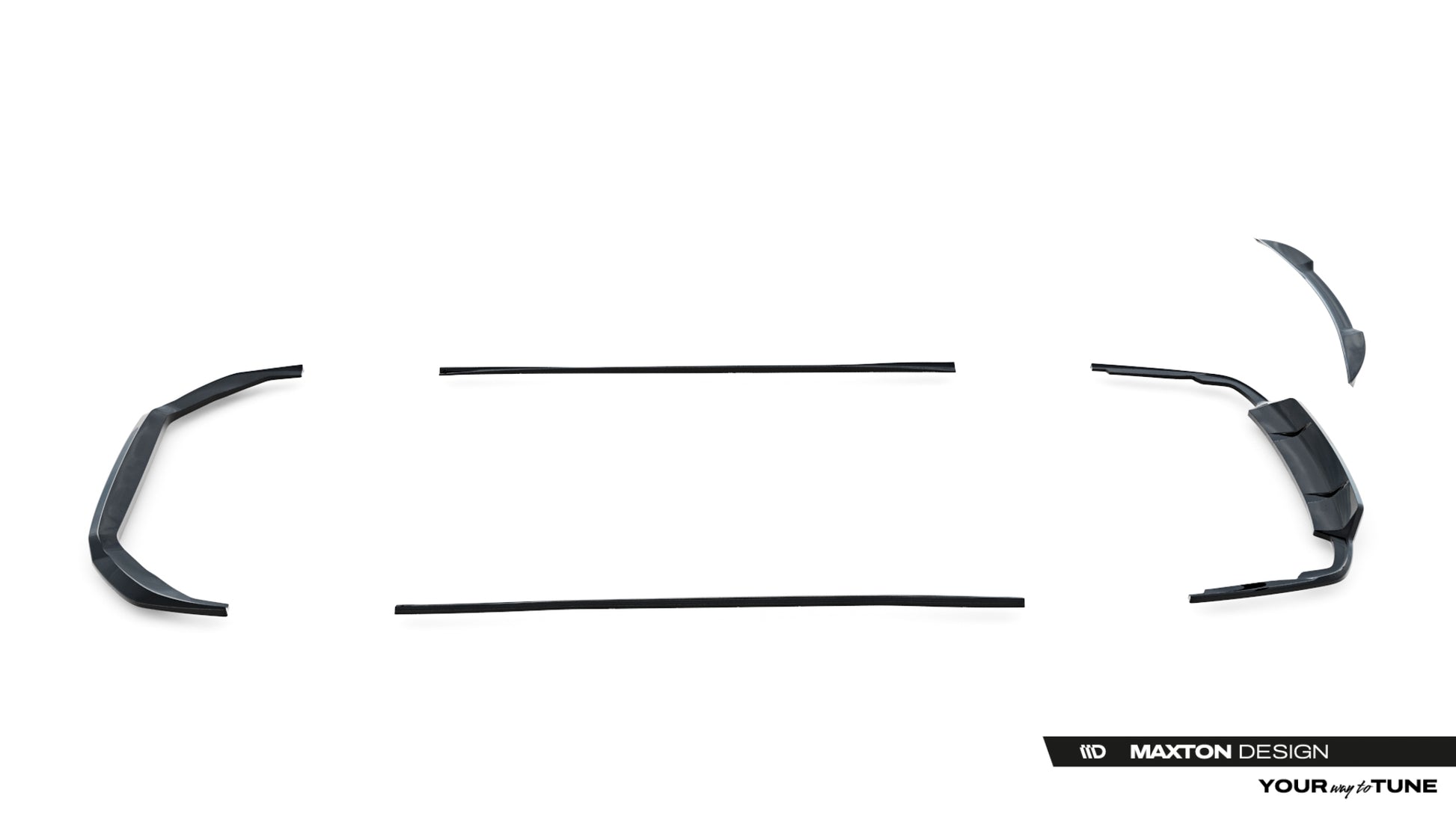 Set of Splitters Audi A8 S-Line D5