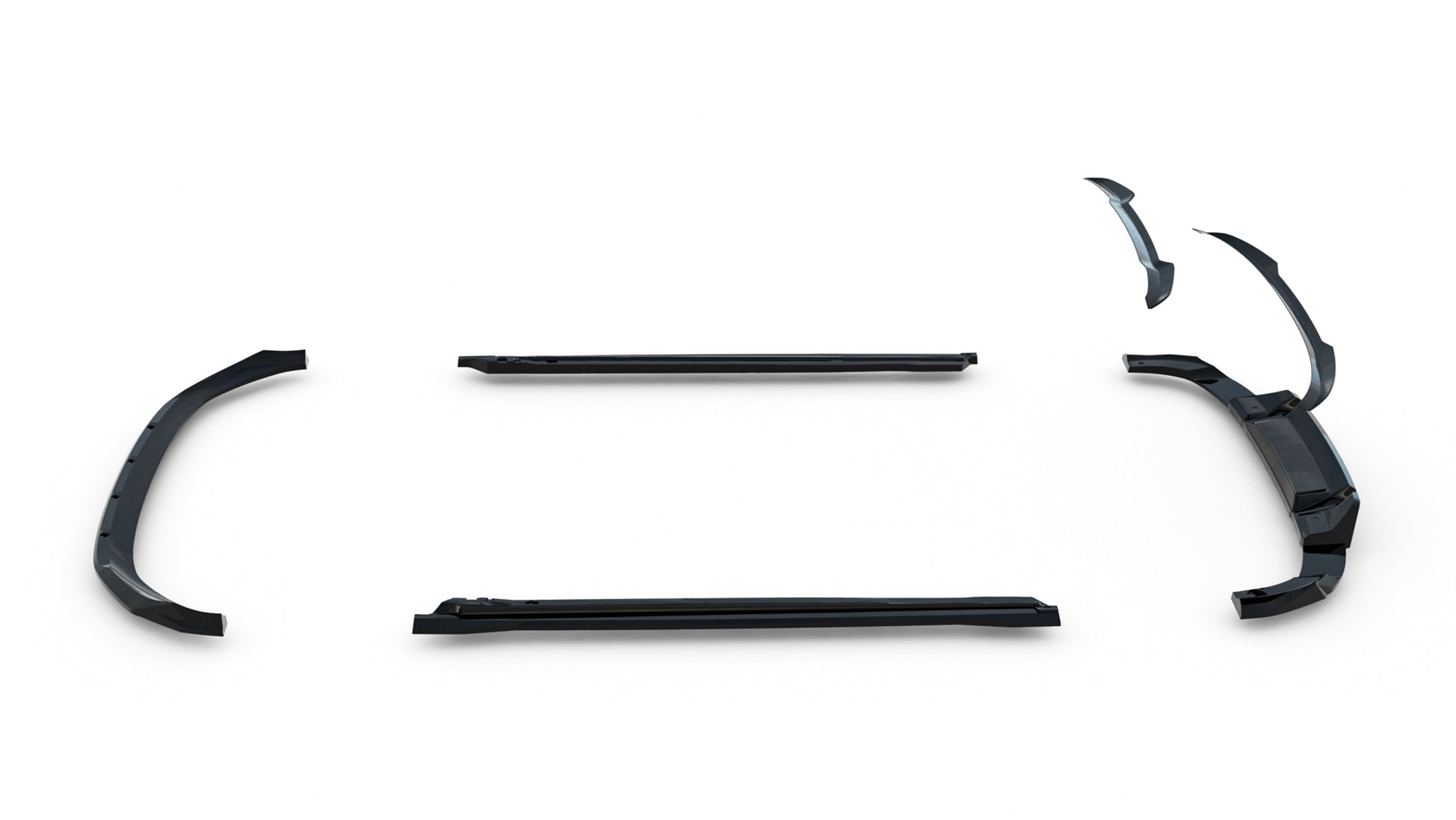 Set of Splitters Audi Q5 S-Line Sportback Mk3