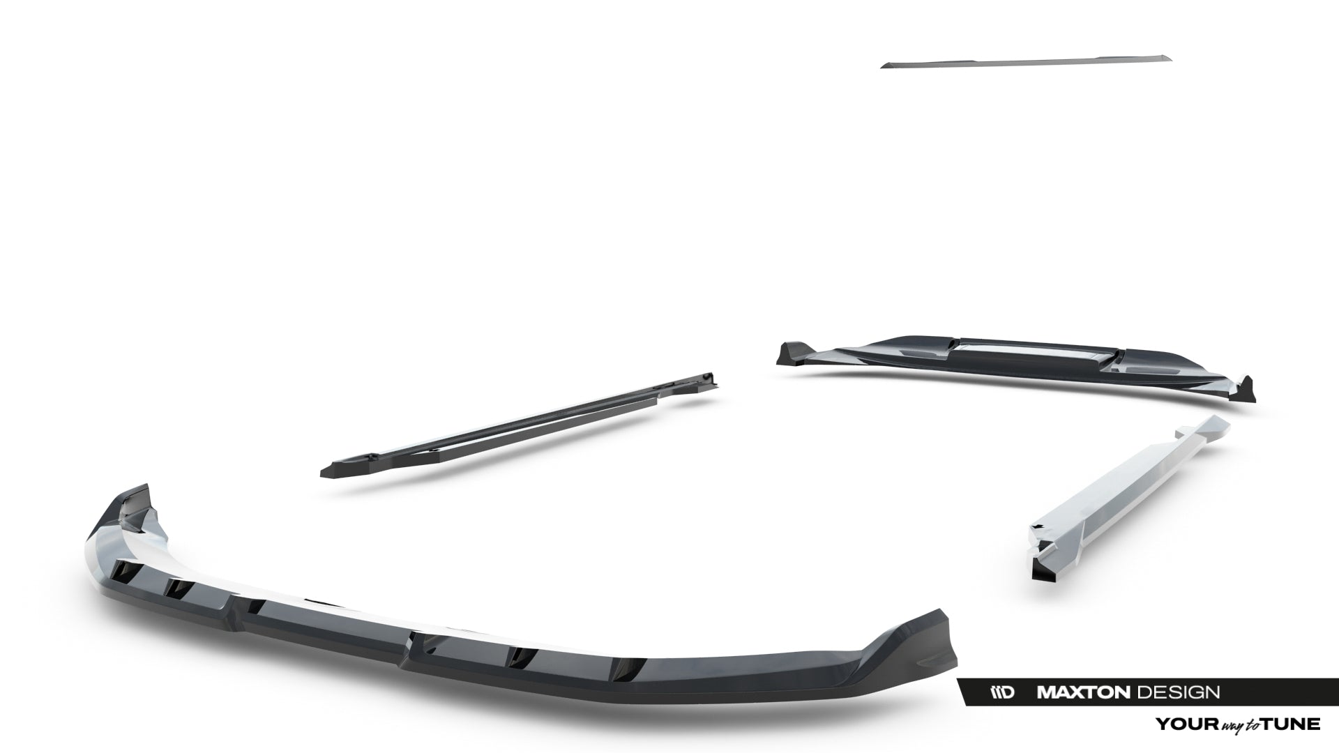 Set of Splitters Audi Q6 e-tron S-Line / SQ6 e-tron SUV Mk1
