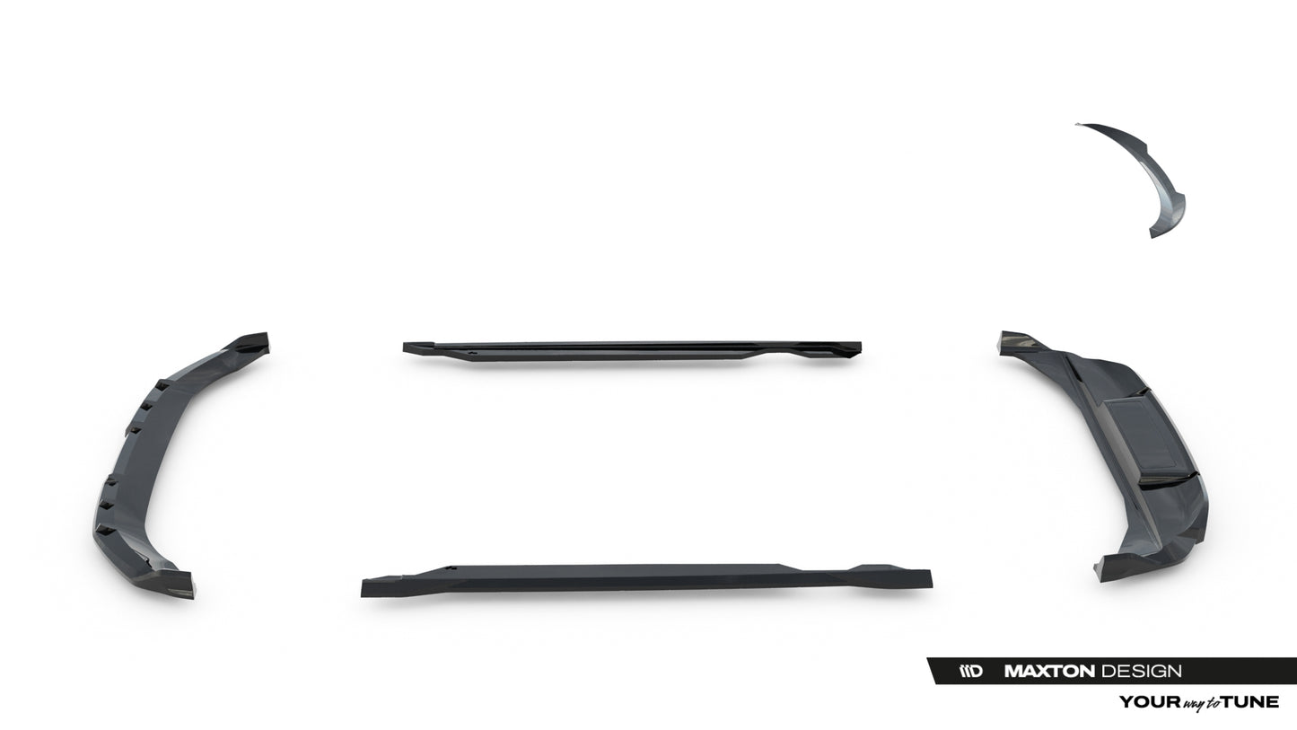 Set of Splitters Audi Q6 e-tron S-Line / SQ6 e-tron SUV Mk1